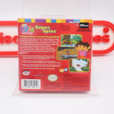 DORA THE EXPLORER: SUPER SPIES (CASE FRESH!) - NEW & Factory Sealed with Authentic H-Seam! (GBA Game Boy Advance)