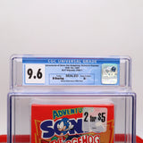 ADVENTURES OF SONIC THE HEDGEHOG: ROBOTNIK EXPRESS - CGC GRADED 9.6 A+! NEW & Factory Sealed with Authentic H-Overlap Seam! (VHS)