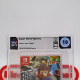 SUPER MARIO ODYSSEY - PERFECT GRADED WATA 10 A++! NEW & Factory Sealed! (Nintendo Switch)