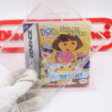 DORA THE EXPLORER: SUPER SPIES (CASE FRESH!) - NEW & Factory Sealed with Authentic H-Seam! (GBA Game Boy Advance)