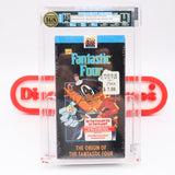 THE ORIGINS OF THE FANTASTIC FOUR - IGS GRADED 7.5 BOX & 8.0 SEAL! NEW & Factory Sealed with Authentic V-Overlap Seam! (VHS)