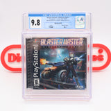 BLASTER MASTER: BLASTING AGAIN - CGC GRADED 9.8 A++! NEW & Factory Sealed! (PS1 PlayStation 1)