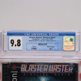 BLASTER MASTER: BLASTING AGAIN - CGC GRADED 9.8 A++! NEW & Factory Sealed! (PS1 PlayStation 1)