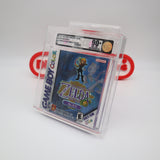 THE LEGEND OF ZELDA: ORACLE OF AGES - VGA GRADED 90+ MINT GOLD UNCURLATED! NEW & Factory Sealed with Authentic H-Seam! (Game Boy Color GBC)