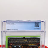 GAME OF THRONES - CGC GRADED 9.6 A+! NEW & Factory Sealed! (XBox 360)