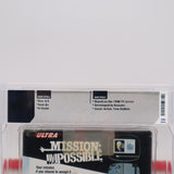 MISSION: IMPOSSIBLE - PSA / WATA GRADED 8.5 B+! NEW & Factory Sealed with Authentic H-Seam! (NES Nintendo)