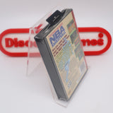 TECMO SUPER NBA BASKETBALL - NEW & Factory Sealed with Authentic Tube Seam! (Sega Genesis)