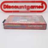 TECMO SUPER NBA BASKETBALL - NEW & Factory Sealed with Authentic Tube Seam! (Sega Genesis)