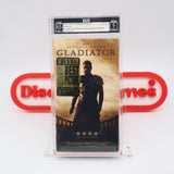 GLADIATOR - IGS GRADED 6.5 BOX & 9 SEAL! NEW & Factory Sealed with Authentic H-Overlap Seam! (VHS)