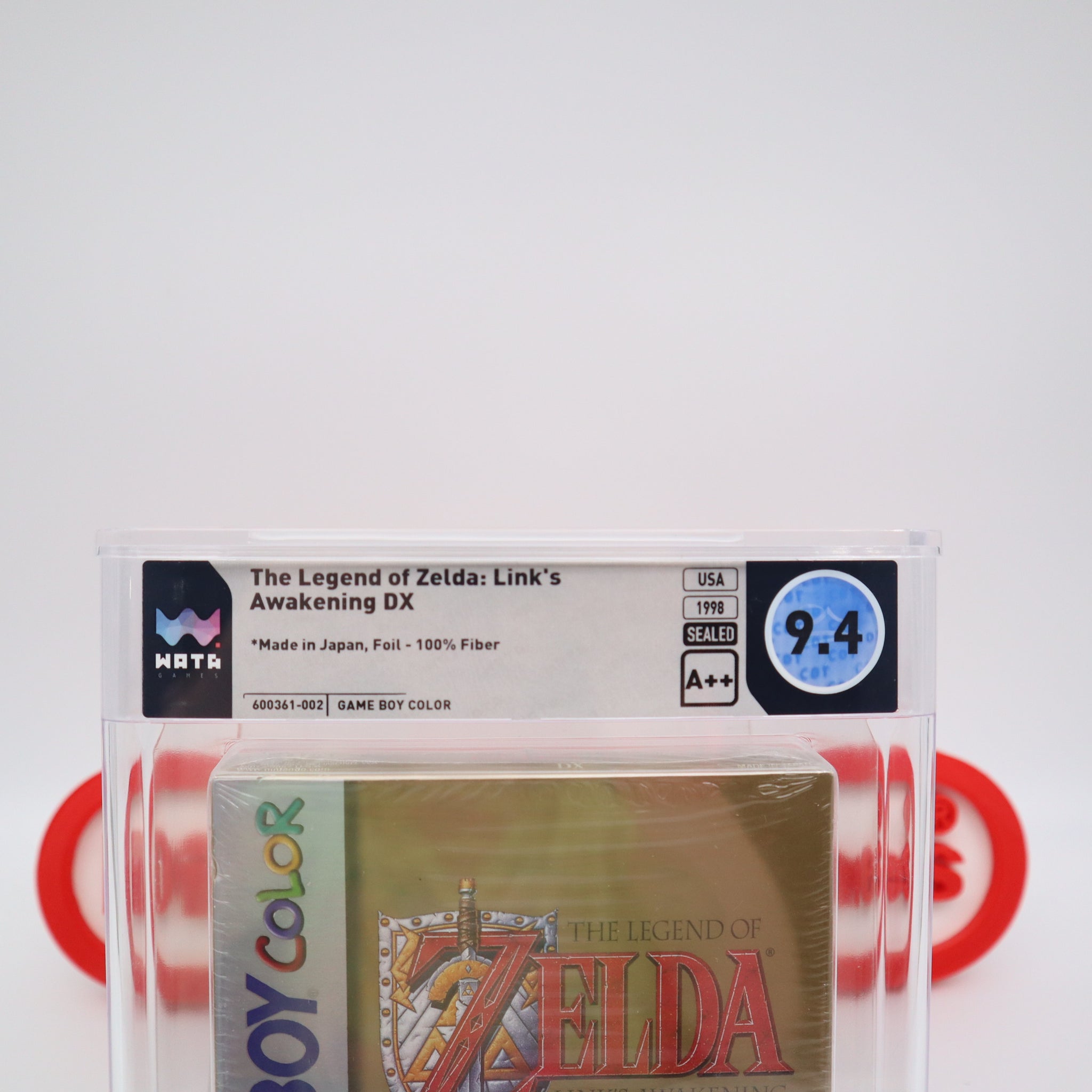 THE LEGEND OF ZELDA: LINK'S AWAKENING DX - WATA GRADED 9.4 A