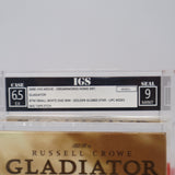 GLADIATOR - IGS GRADED 6.5 BOX & 9 SEAL! NEW & Factory Sealed with Authentic H-Overlap Seam! (VHS)