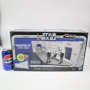 STAR WARS VINTAGE COLLECTION: TANTIVE IV 4 + FIGURE - NEW Authentic & Factory Sealed!
