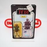WEEQUAY - 65 BACK - NEW, Authentic & Factory Sealed W/ HANGTAB! + STAR CASE! (MOC 1983 Vintage Star Wars Figure)