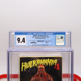 WWE / WWF HULKAMANIA 4 IV (HULK HOGAN) CGC GRADED 9.4 A++! NEW & Factory Sealed with Authentic H-Overlap Seam! (VHS)