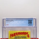 WWE / WWF HULKAMANIA 4 IV (HULK HOGAN) CGC GRADED 9.4 A++! NEW & Factory Sealed with Authentic H-Overlap Seam! (VHS)