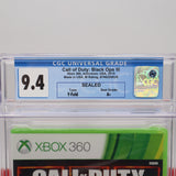 CALL OF DUTY: BLACK OPS III 3 - CGC GRADED 9.4 A+! NEW & Factory Sealed! (XBox 360)