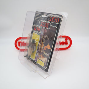 KLAATU - TRI-LOGO 70 BACK - NEW Authentic & Factory Sealed! + STAR CASE! (MOC 1983 Vintage Star Wars Figure)