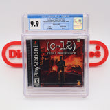 C-12: FINAL RESISTANCE - CGC GRADED 9.9 A++! NEW & Factory Sealed! (PS1 PlayStation 1)