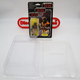KLAATU - TRI-LOGO 70 BACK - NEW Authentic & Factory Sealed! + STAR CASE! (MOC 1983 Vintage Star Wars Figure)