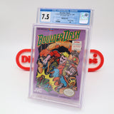 BOULDER DASH - CGC GRADED 7.5 A+! NEW & Factory Sealed with Authentic H-Seam! (NES Nintendo)