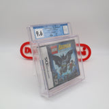 LEGO BATMAN: THE VIDEOGAME - CGC GRADED 9.6 A+! NEW & Factory Sealed! (Nintendo DS)