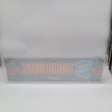 1983 NINTENDO MARIO BROS. BROTHERS ARCADE MARQUEE WITH NOA STICKER! CAS GRADED 75! AUTHENTIC ORIGINAL!