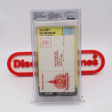 WISH YOU WERE HERE! REWIND GRADED 8.5 BOX & 4.5 STAR SEAL! NEW & Factory Sealed with Sweepstakes Postcard! (VHS)