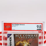 ACE COMBAT ADVANCE - PSA/WATA GRADED 9.8 A++! NEW & Factory Sealed with Authentic H-Seam! (Game Boy Advance GBA)