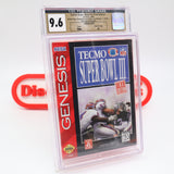 TECMO SUPER BOWL III 3: FINAL EDITION - CGC GRADED 9.6 A+! NEW & Factory Sealed! (Sega Genesis)