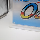 1989 SEGA TURBO OUT RUN / OUTRUN ARCADE MARQUEE - CAS GRADED 85! AUTHENTIC ORIGINAL!
