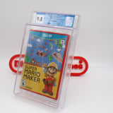 SUPER MARIO MAKER - CGC GRADED 9.8 A++! NEW & Factory Sealed! (Nintendo Wii U)