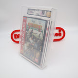 SOLDIERS OF FORTUNE - VGA GRADED 90+ MINT GOLD! NEW & Factory Sealed! (Sega Genesis)