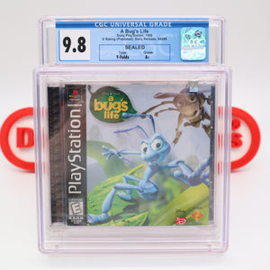 DISNEY PIXAR: A BUG'S LIFE - CGC GRADED 9.8 A+! NEW & Factory Sealed! (PS1 PlayStation 1)