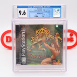 DISNEY'S TARZAN - CGC GRADED 9.6 A+! NEW & Factory Sealed! (PS1 PlayStation 1)