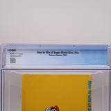HOW TO WIN AT SUPER MARIO BROS. BROTHERS - NINTENDO STRATEGY GUIDE - CGC GRADED 6.5