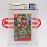 SUPER MARIO ODYSSEY - WATA GRADED 10 A++ NEW & Factory Sealed! (Nintendo Switch)