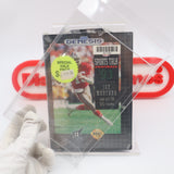 SPORTS TALK FOOTBALL '93 1993 STARRING JOE MONTANA - NEW & Factory Sealed with Authentic V-Overlap Seam! (Sega Genesis)