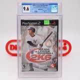 MAJOR LEAGUE BASEBALL 2K6 2006 - CGC GRADED 9.6 A+! NEW & Factory Sealed! (PS2 PlayStation 2)