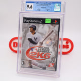 MAJOR LEAGUE BASEBALL 2K6 2006 - CGC GRADED 9.6 A+! NEW & Factory Sealed! (PS2 PlayStation 2)