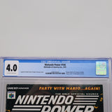 NINTENDO POWER ISSUE #144 - THE LEGEND OF ZELDA: ORACLE OF SEASONS COVER - CGC GRADED 4.0
