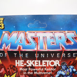MASTERS OF THE UNIVERSE / MOTU: HE-SKELETOR - Collectible Figure - NEW Authentic & Factory Sealed!
