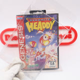 DYNAMITE HEADDY - NEW & Factory Sealed with Authentic V-Overlap Seam! (Sega Genesis)