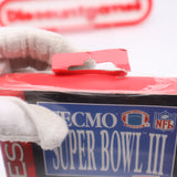 TECMO SUPER BOWL III 3: FINAL EDITION FOOTBALL - NEW & Factory Sealed with Authentic 3-Sided Seam! (Sega Genesis)