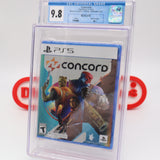 CONCORD - CGC GRADED 9.8 A++! NEW & Factory Sealed! (PS5 PlayStation 5) CANCELLED AFTER 2 WEEKS!