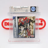 SAMURAI DEEPER KYO - WATA GRADED 9.2 A+! NEW & Factory Sealed! (Game Boy Advance GBA)