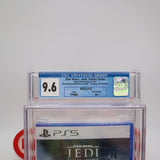 STAR WARS JEDI: FALLEN ORDER - CGC GRADED 9.6 A++! NEW & Factory Sealed! (PS5 PlayStation 5)