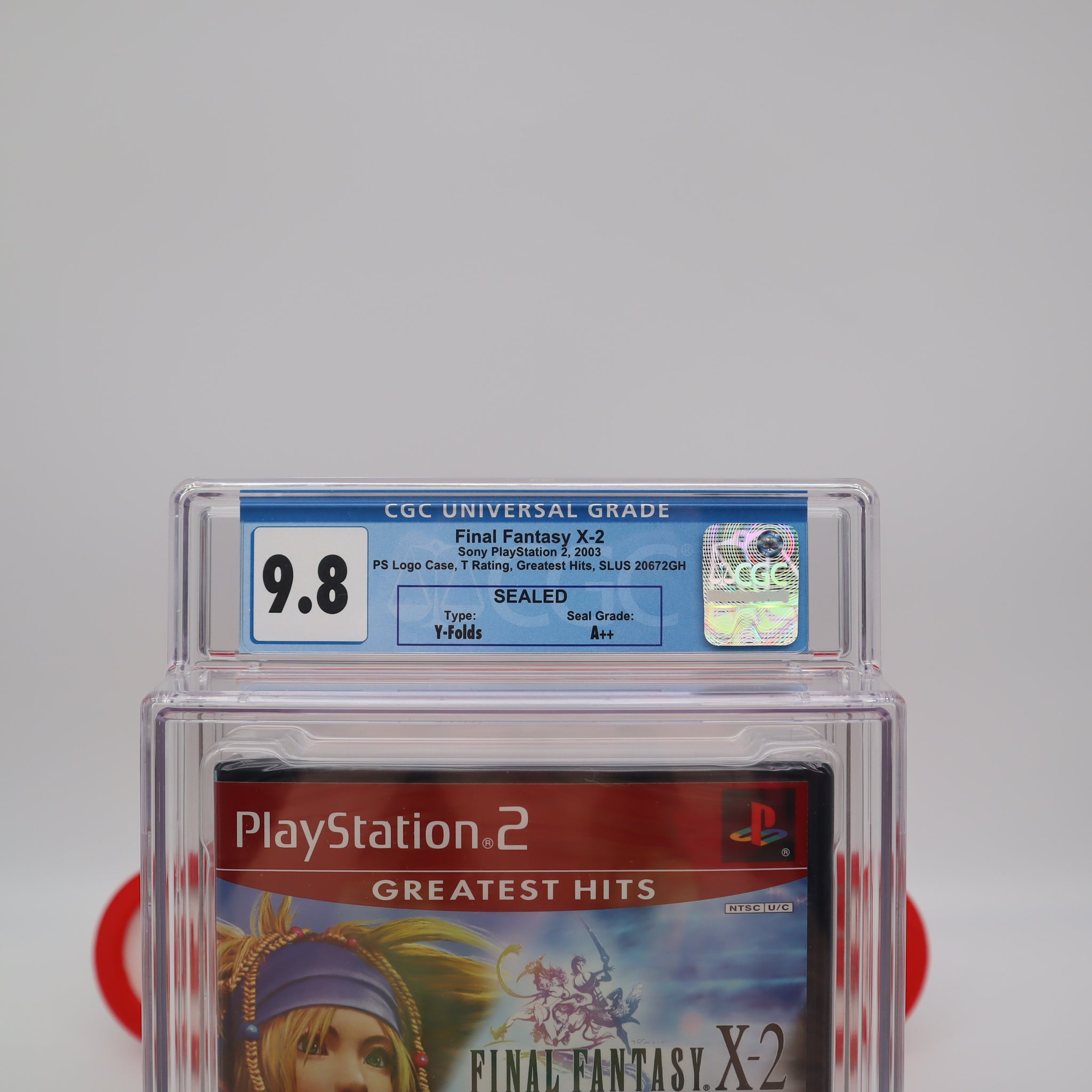 FINAL FANTASY X-2 - CGC GRADED 9.8 A++! NEW & Factory Sealed! (PS2