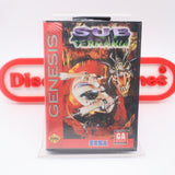 SUB TERRANIA / SUBTERRANIA - NEW & Factory Sealed with Authentic 3-Sided Seam! (Sega Genesis)