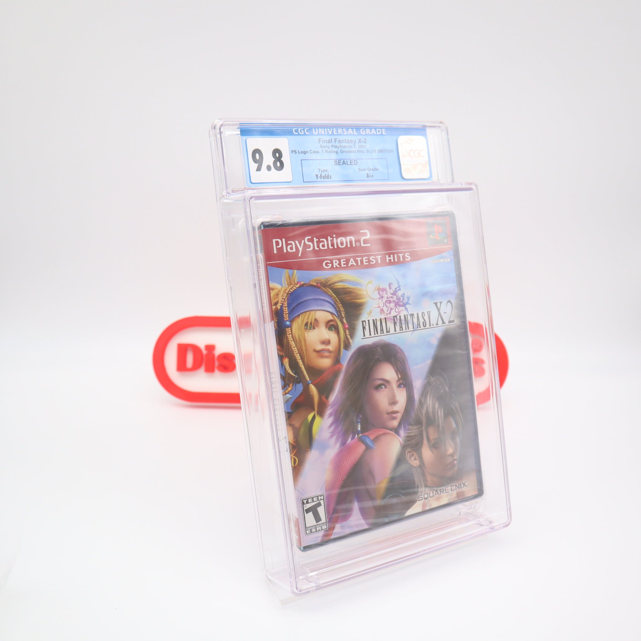 FINAL FANTASY X-2 - CGC GRADED 9.8 A++! NEW & Factory Sealed! (PS2