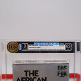 THE AFRICAN QUEEN - IGS GRADED 9 BOX & 6.5 SEAL! NEW & Factory Sealed with Authentic V-Overlap Seam! (VHS)